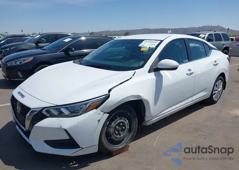 2021 Nissan Sentra S Xtronic Cvt из США, поврежденный, VIN 3N1AB8BV5MY288151